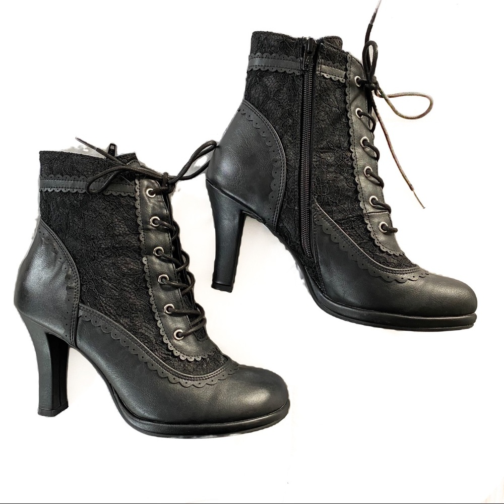 Demonia Lacework Glam Boots